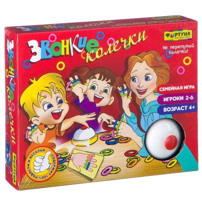 Семейная настольная игра Звонкие колечки Фортуна Ф85270